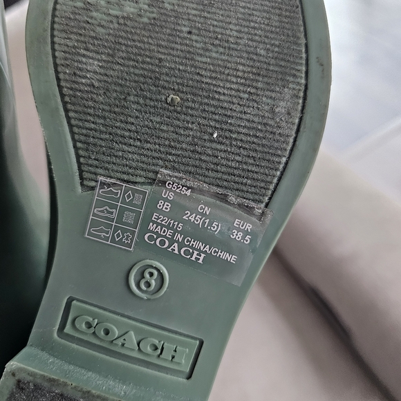 Coach Rivington Rain Bootie - Picture 8 of 8